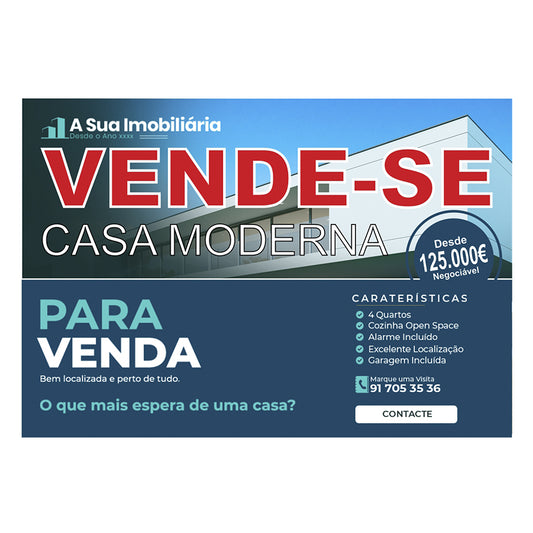 Autocolantes Imobiliárias Vende / Arrenda