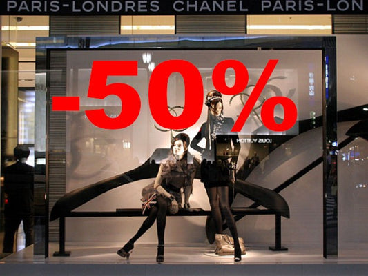 Autocolante Descontos