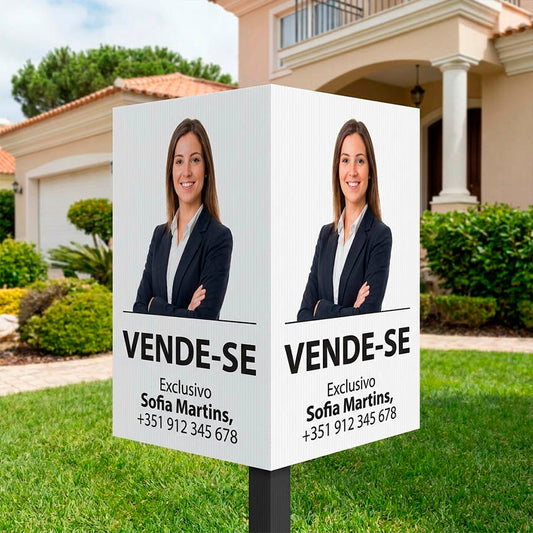 Placas PPA Imobiliária EM V 1mtx70cm