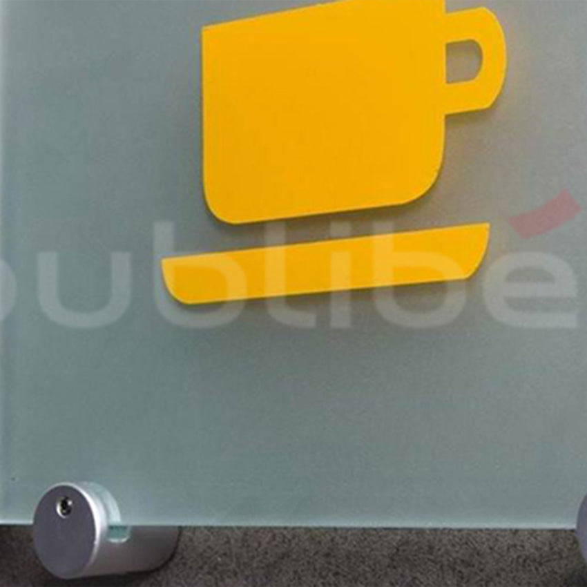 Distanciadores Laterais Cinza Satinados