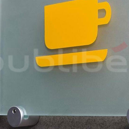 Distanciadores Laterais Cinza Satinados