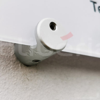 Distanciadores Laterais Cinza Satinados