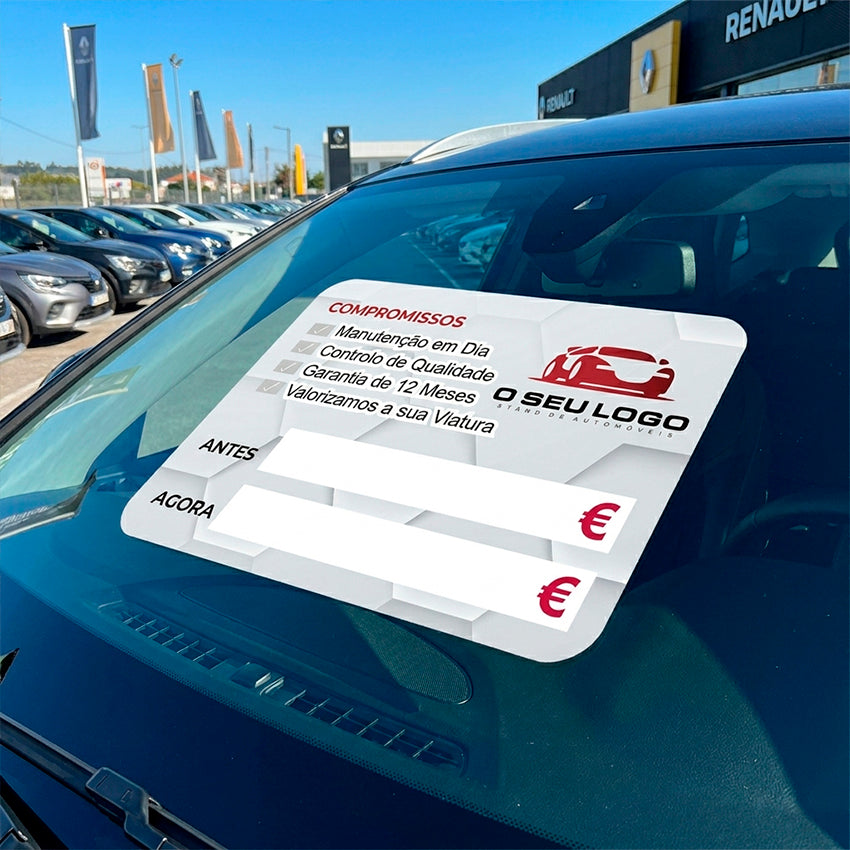 Autocolante P/ Vidro Automóvel