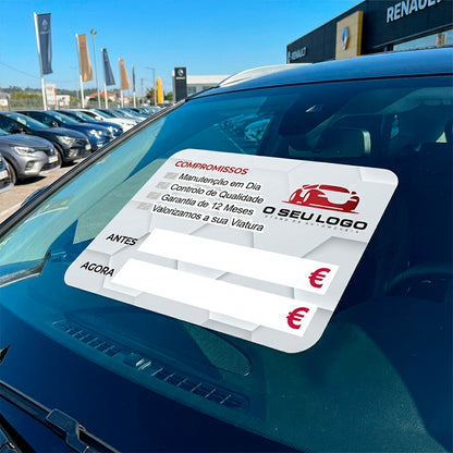Autocolante P/ Vidro Automóvel