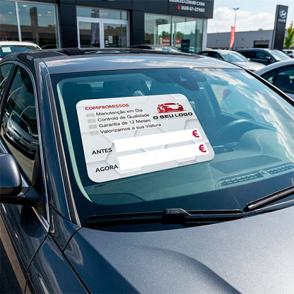 Autocolante P/ Vidro Automóvel