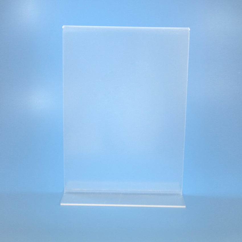 Acrílico Porta Menu – Formato T Vertical