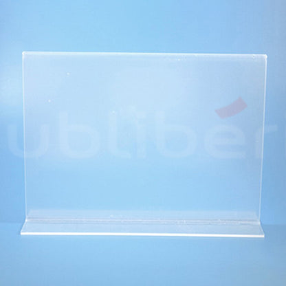 Acrílico Porta Menu – Formato T Horizontal