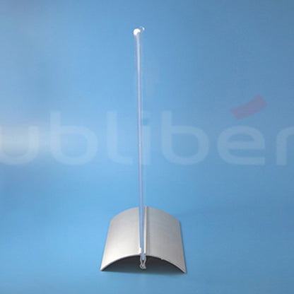 Acrílico Porta Menu – Base em Alumínio