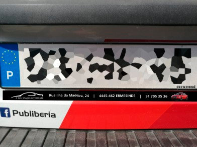 Tiras Autoc. Matrículas