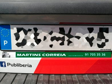 Tiras Autoc. Matrículas